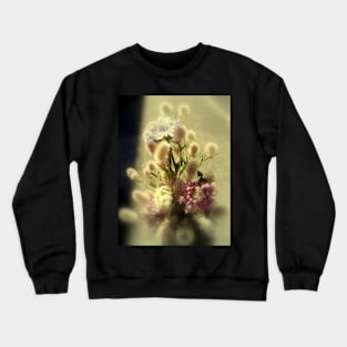 wildflower bouquet, yellow Crewneck Sweatshirt